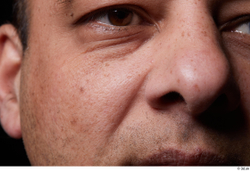 Eye Face Mouth Nose Cheek Skin Man Chubby Wrinkles Studio photo references